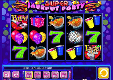 Société super jackpot capture d'écran de jeu 3 petit