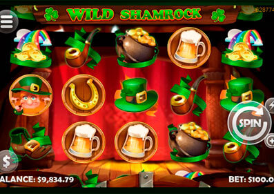 Shamrock sauvage capture d'écran de jeu 1 petit