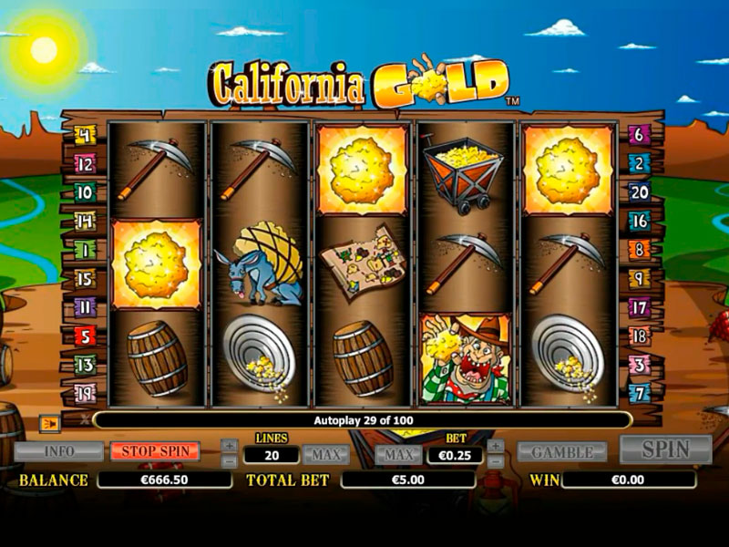 California Gold capture d'écran de jeu 3 petit