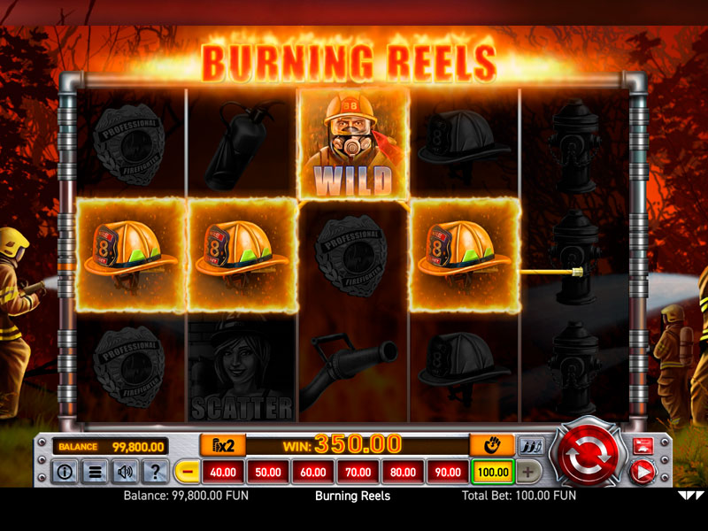 Burning Reels capture d'écran de jeu 1 petit