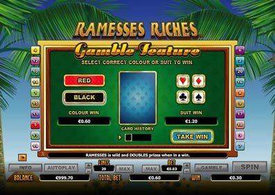 Riches Ramesses capture d'écran de jeu 2 petit