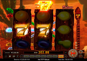 Hot 777 Deluxe capture d'écran de jeu 2 petit