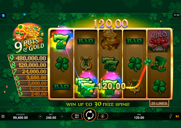 9 pots d'or capture d'écran de jeu 2 petit