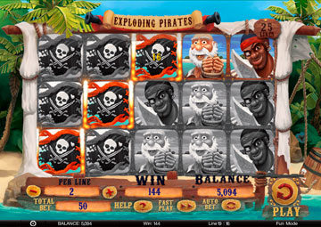 Pirates explosifs capture d'écran de jeu 2 petit