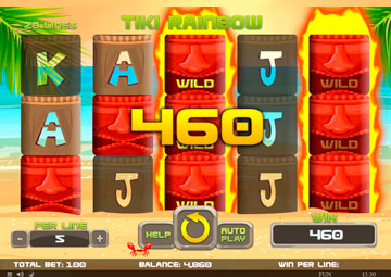 Tiki Rainbow capture d'écran de jeu 3 petit