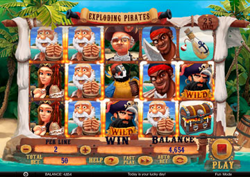 Pirates explosifs capture d'écran de jeu 3 petit