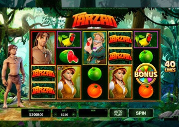 Tarzan capture d'écran de jeu 1 petit