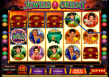 Jewels de l'Orient capture d'écran de jeu 2 petit