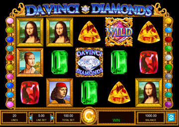 Da Vinci Diamonds capture d'écran de jeu 1 petit