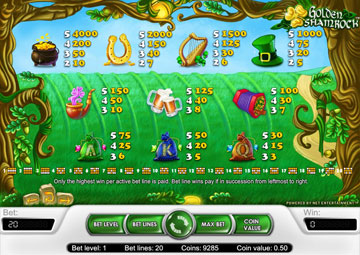 Shamrock d'or capture d'écran de jeu 3 petit