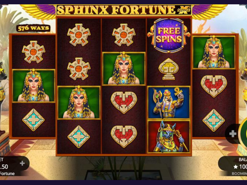 Sphinx Fortune capture d'écran de jeu 1 petit