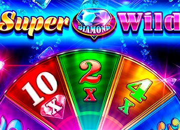 Supe diamond wild slot en argent réel