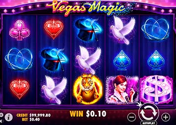 Vegas Magic capture d'écran de jeu 1 petit