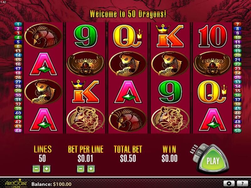Revue de la machine à sous 50 Dragons – Jouez au casino en ligne au Canada