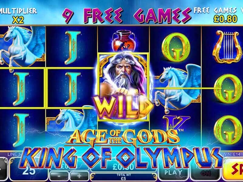 Age of the Gods: King of Olympus Slots Review