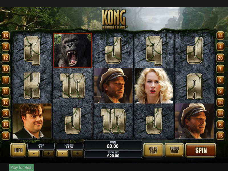 À propos de la machine à sous en ligne King Kong Cash