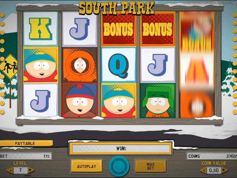 Slot de South Park en ligne