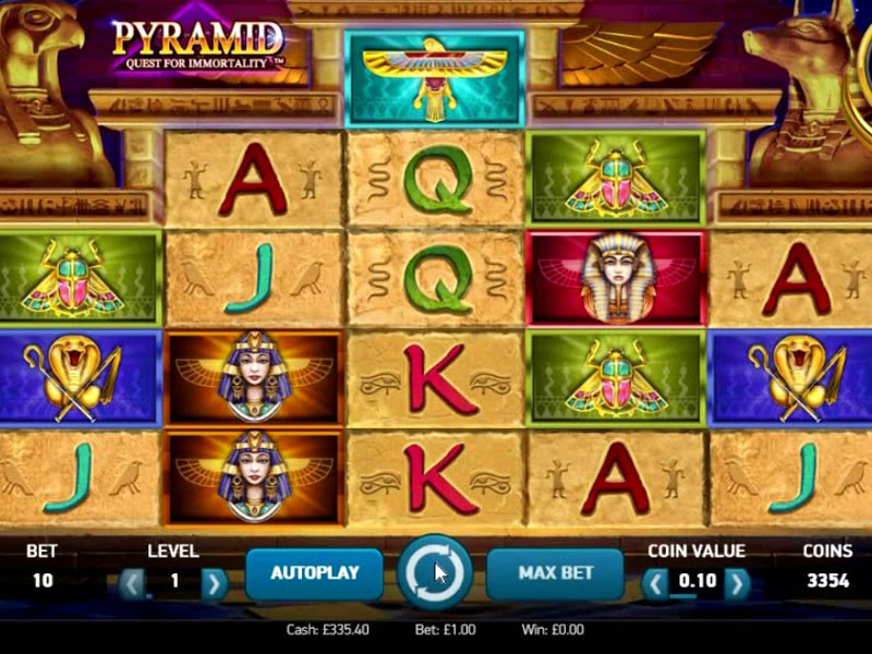 Pyramid Quest for Immortality Online Slot