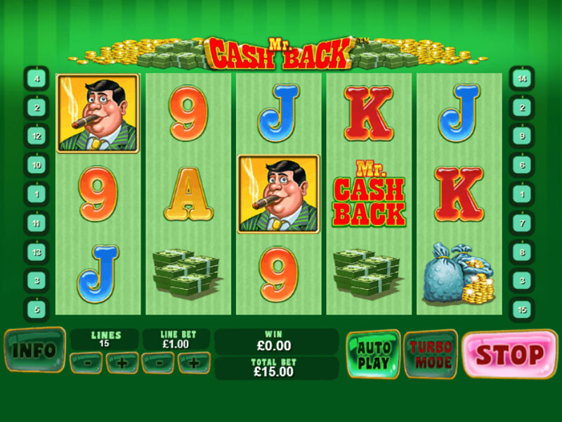 Mr. CashBack Slot Machine en ligne