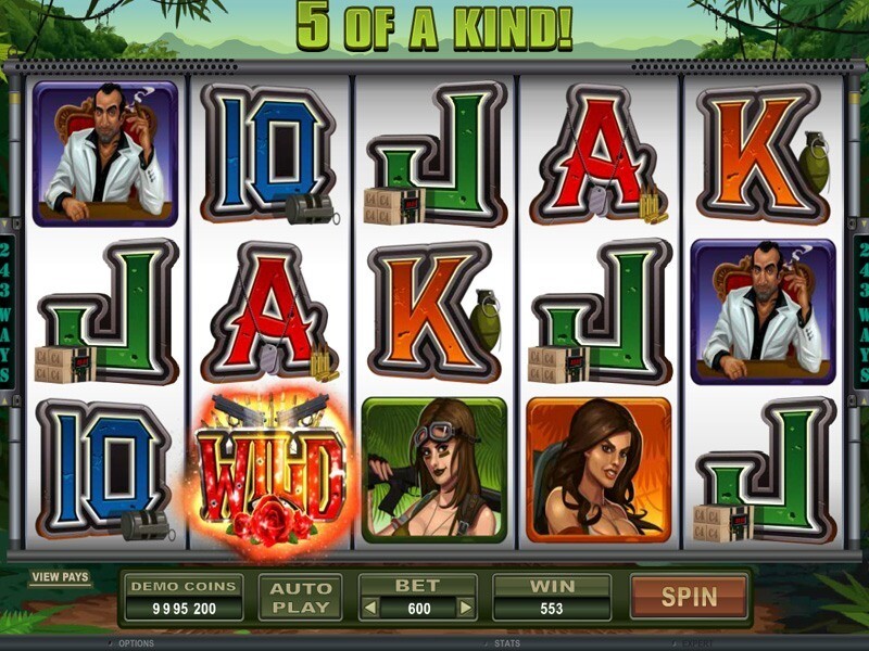 Girls with Guns – Jungle Heat Slot