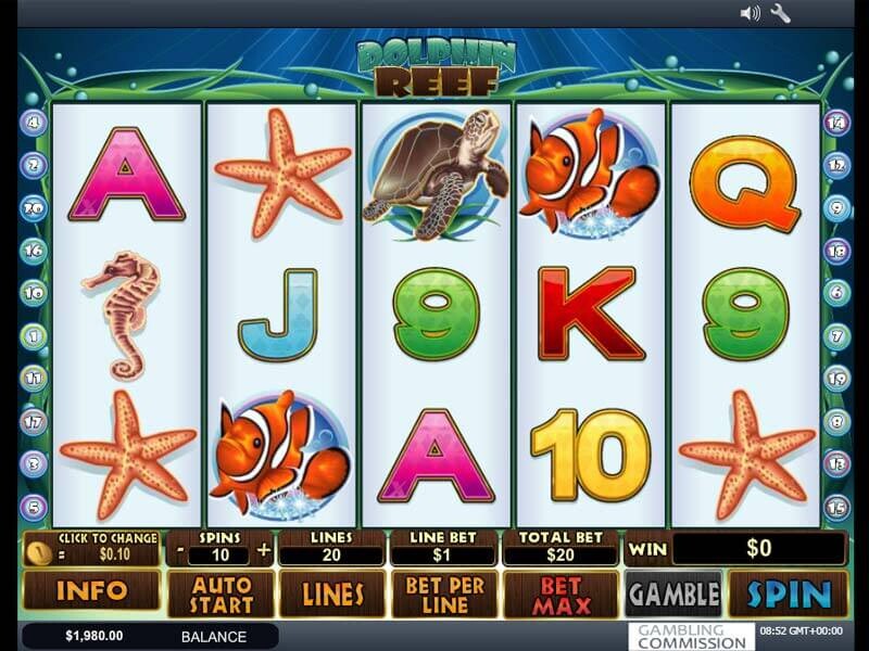 Dolphin Reef Slot Review – 25 tours gratuits