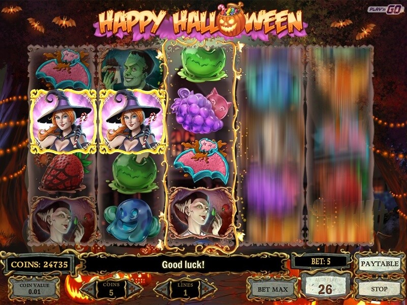 Happy Halloween Slot Review – 100 tours gratuits