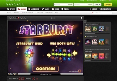 Unibet Casino gameplay screenshot 3 small