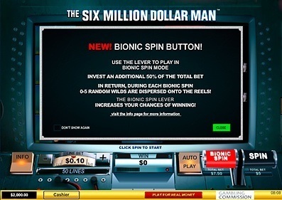 Six Million Dollar Man gameplay screenshot 3 small