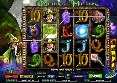 Merlin's Millions gameplay screenshot 1 small
