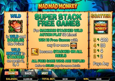 Mad Mad Monkey gameplay screenshot 1 small