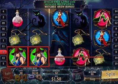 Halloween Fortune gameplay screenshot 1 small