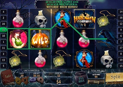 Halloween Fortune gameplay screenshot 2 small