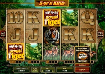 Untamed Bengal Tiger gameplay screenshot 1 small