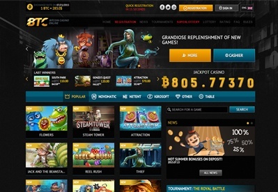 Bitcoin Casino gameplay screenshot 1 small