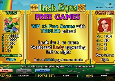 Irish Eyes gameplay screenshot 2 small