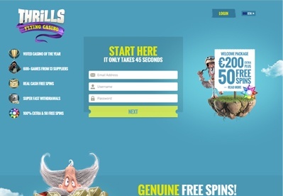 Thrills Casino gameplay screenshot 1 small