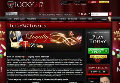 Lucky247 Casino gameplay screenshot 2 small