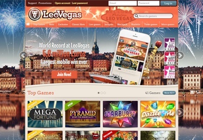 Leo Vegas Casino gameplay screenshot 1 small