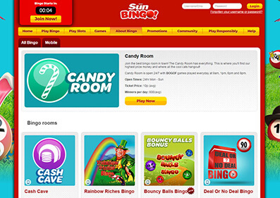 Sun Bingo Casino gameplay screenshot 4 small
