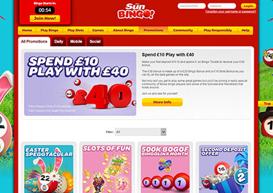 Sun Bingo Casino gameplay screenshot 5 small