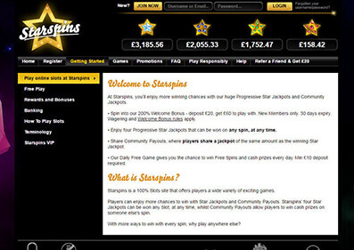 Starspins Casino gameplay screenshot 2 small