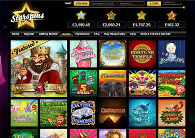 Starspins Casino gameplay screenshot 3 small