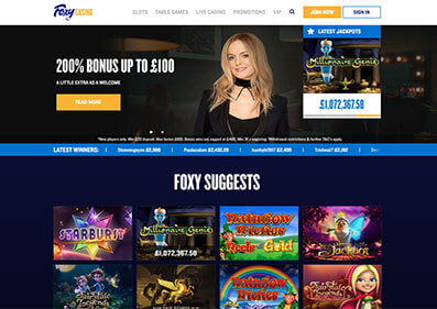 Foxy Casino gameplay screenshot 1 small