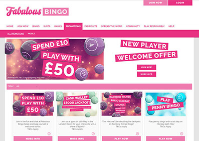 Fabulous Bingo Casino gameplay screenshot 4 small