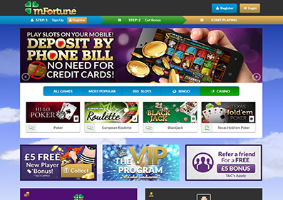 mFortune Casino gameplay screenshot 3 small