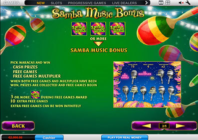 Samba Brazil gameplay screenshot 3 small