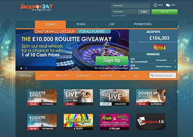 Jackpot247 Casino gameplay screenshot 4 small