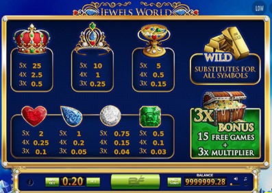 Jewels World gameplay screenshot 1 small