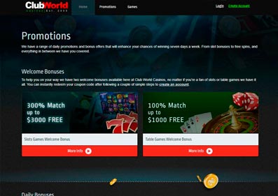 Club World Casino gameplay screenshot 3 small