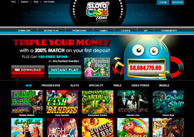 SlotoCash Casino gameplay screenshot 1 small